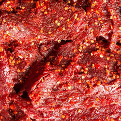 Collection of Spicy Lemon Grass Beef Jerky - Khô bò xả ớt cay. - 0.5 lb in a gallery layout