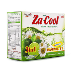 Collection of Za Cool Instant Drink Herbal Tea (10 sachet x 7g) in a gallery layout