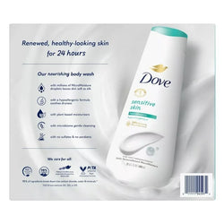 Collection of Dove Nourishing Body Wash, 23 Fluid Ounce (Pack of 3) in a gallery layout