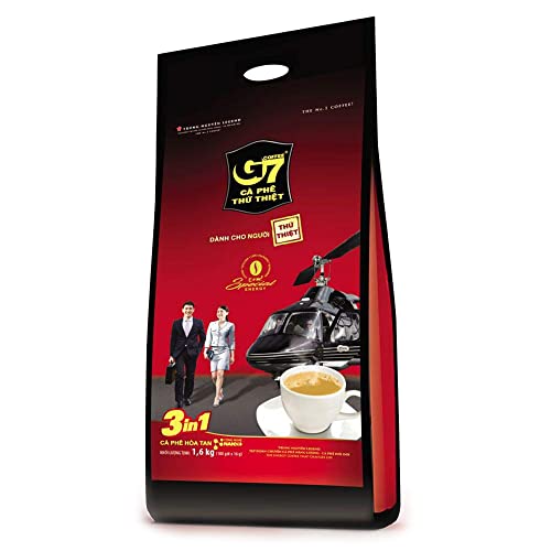 Collection of Trung Nguyen — G7 Helicopter 3 In-1 Instant Vietnamese Coffee, 1 pack of 100 single serve in a gallery layout