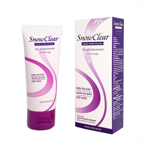 SnowClear Clear Men's Anti-Dandruff Shampoo 165 ml and Conditioner 50ml (Pack of 2)