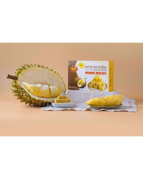 Green Bean Cake with Durian Flavor - Product of Vietnam - Net wt: 8.8 Oz
