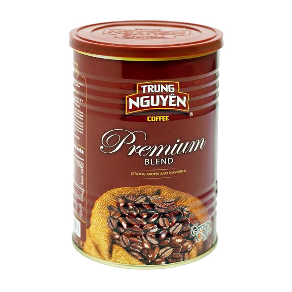 Collection of Trung Nguyen Premium Blend Vietnamese Coffee, 15 Ounce in a gallery layout