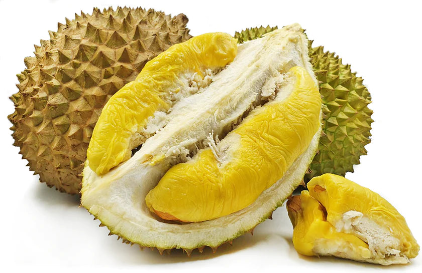 Collection of Robben Premium Quality Vietnamese Frozen Fresh RI6 Durian, 越南金枕头榴莲, (From 4-6 lb, Pack of 1) in a gallery layout