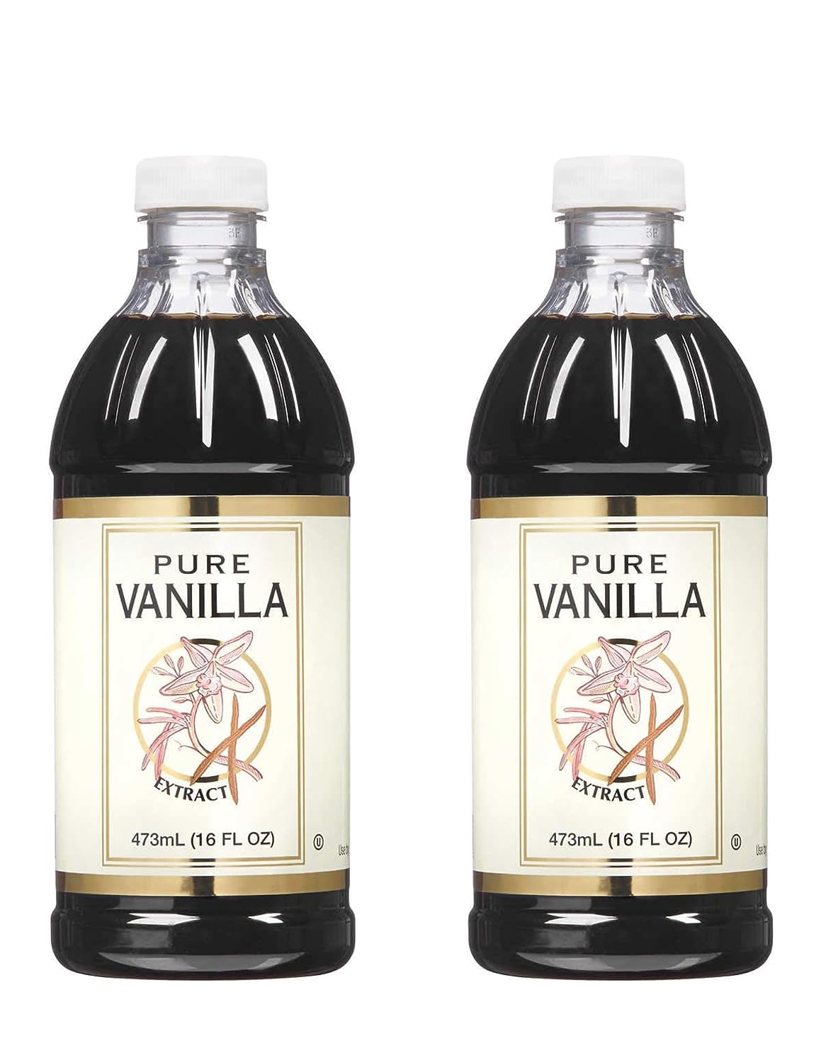 Collection of Pure Vanilla Extract, Total Net Weight: 16 fl oz (473 ml) in a gallery layout