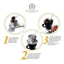 Collection of Trung Nguyen Premium Blend Vietnamese Coffee, 15 Ounce in a gallery layout