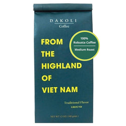 Collection of Cà Phê Robusta Ngon Nhất Việt Nam - Từ Tây Nguyên Hương Vị Truyền Thống- Cà Phê Nguyên Chất 12 Oz (340g) in a gallery layout