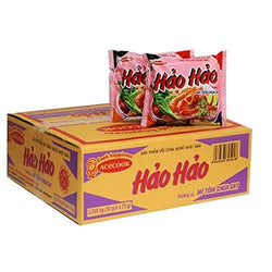 Collection of Acecook Hao Hao Vietnam instant noodles spicy shrimp (1Box/30 Bags) - Pinsot in a gallery layout