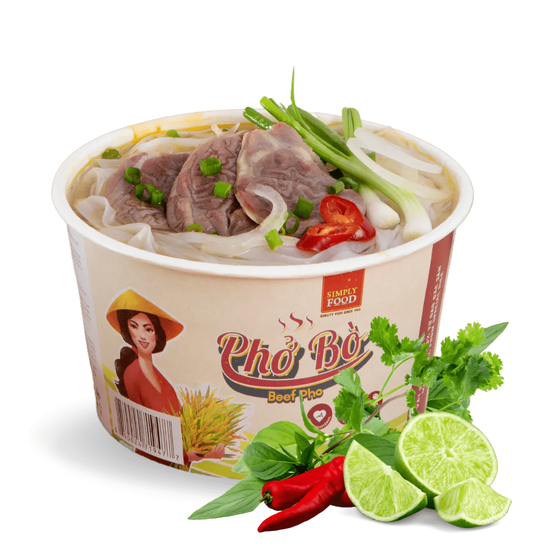 Collection of Beef Flavored Instant Pho Noodle Bowl - (Pack of 9) - Pinsot in a gallery layout