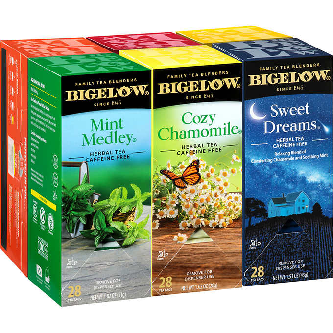 Collection of Bigelow Herbal Tea, Variety Pack, 168 bags - Pinsot in a gallery layout