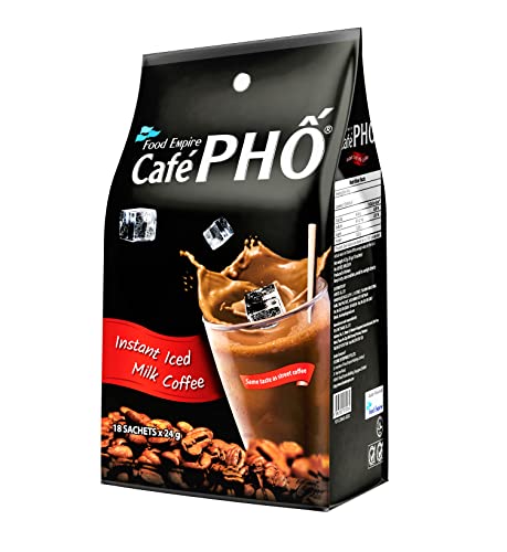 Cafe Pho Vietnamese 3in1 Instant Coffee Mix, Bag of 18 Sachets - Pinsot