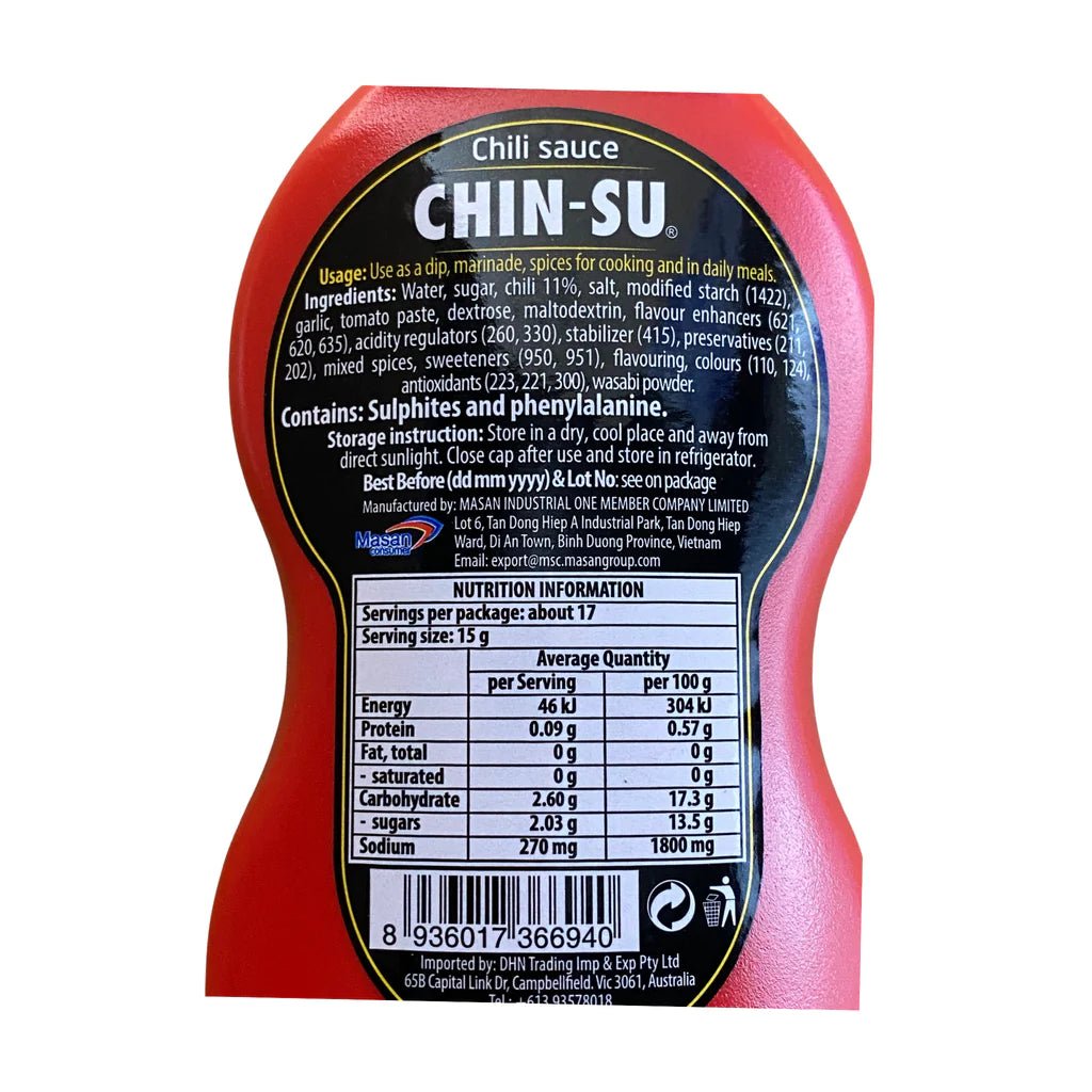 Collection of Chinsu Vietnamese Hot Sauce, Sweet Sriracha Chili Sauce, Extra Hot 8.82 Oz - Pinsot in a gallery layout