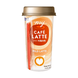 Collection of Maeil My Cafe Latte Chilled Coffee Drink, Mild Latte, 7.4 fl oz in a gallery layout