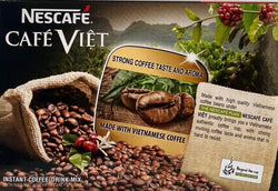 Collection of Nescafe Cafe Viet Black Iced Instant Coffee Drink Mix 15 Sachets x 16g in a gallery layout