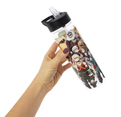Anime Water Bottle - 26oz - BPA free, No Phthalates, Non-Toxic Plastic