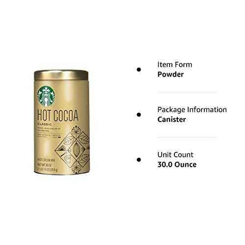 Collection of Starbucks Classic Hot Cocoa, 30 Ounce in a gallery layout