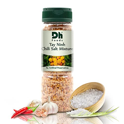 Dh Foods Chili Salt, Vietnamese dipping seasoning, For fruits and vegetables 4 oz Net Wt