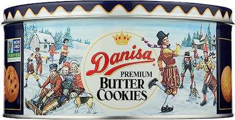 Danisa, Butter Cookies Tin, 16 Ounce