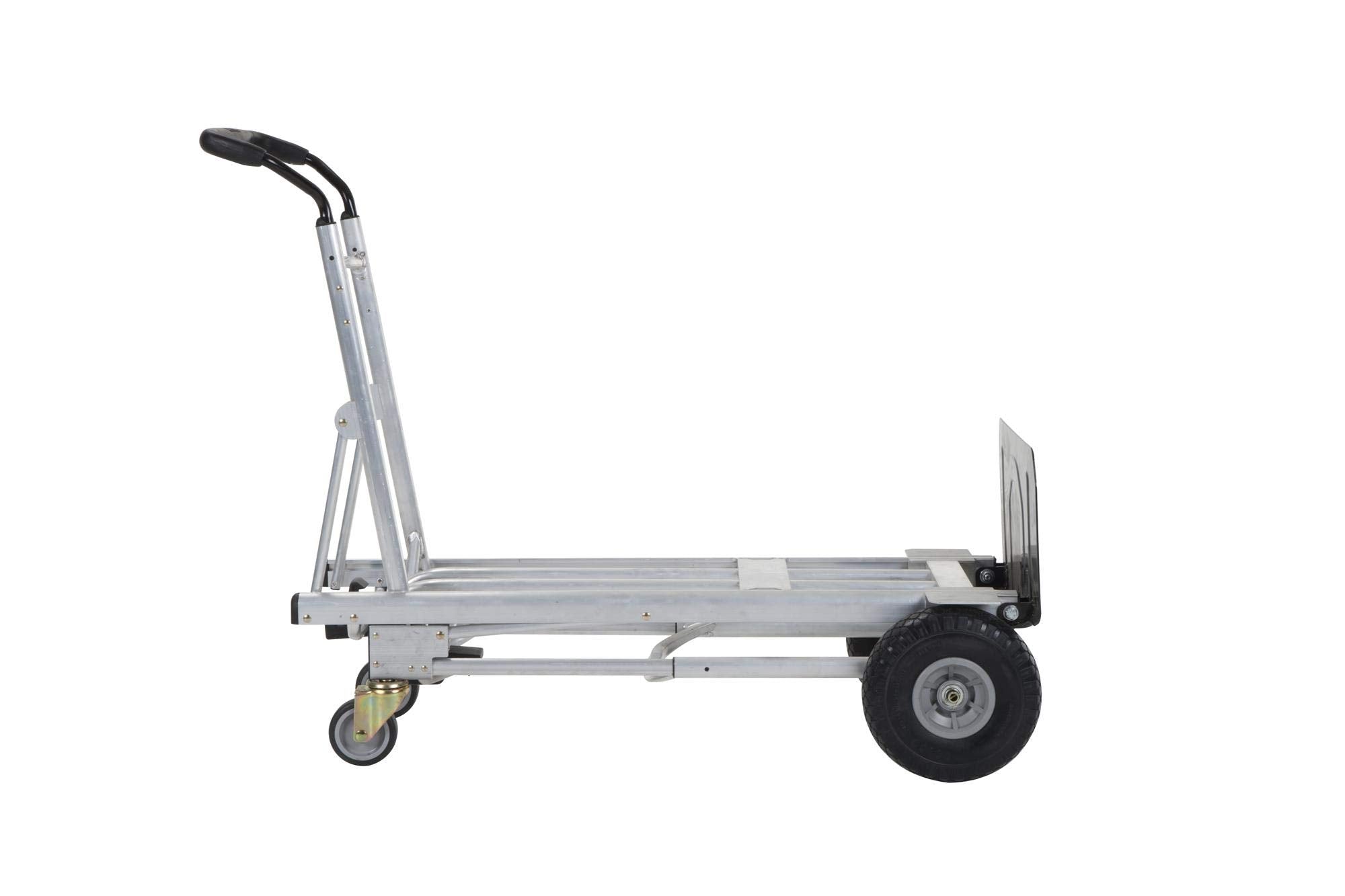 Collection of Handtruck, 4 Positions in 1, Convertible Hand Truck, Steel, 800 - 1000 Lb Load Capacity in a gallery layout